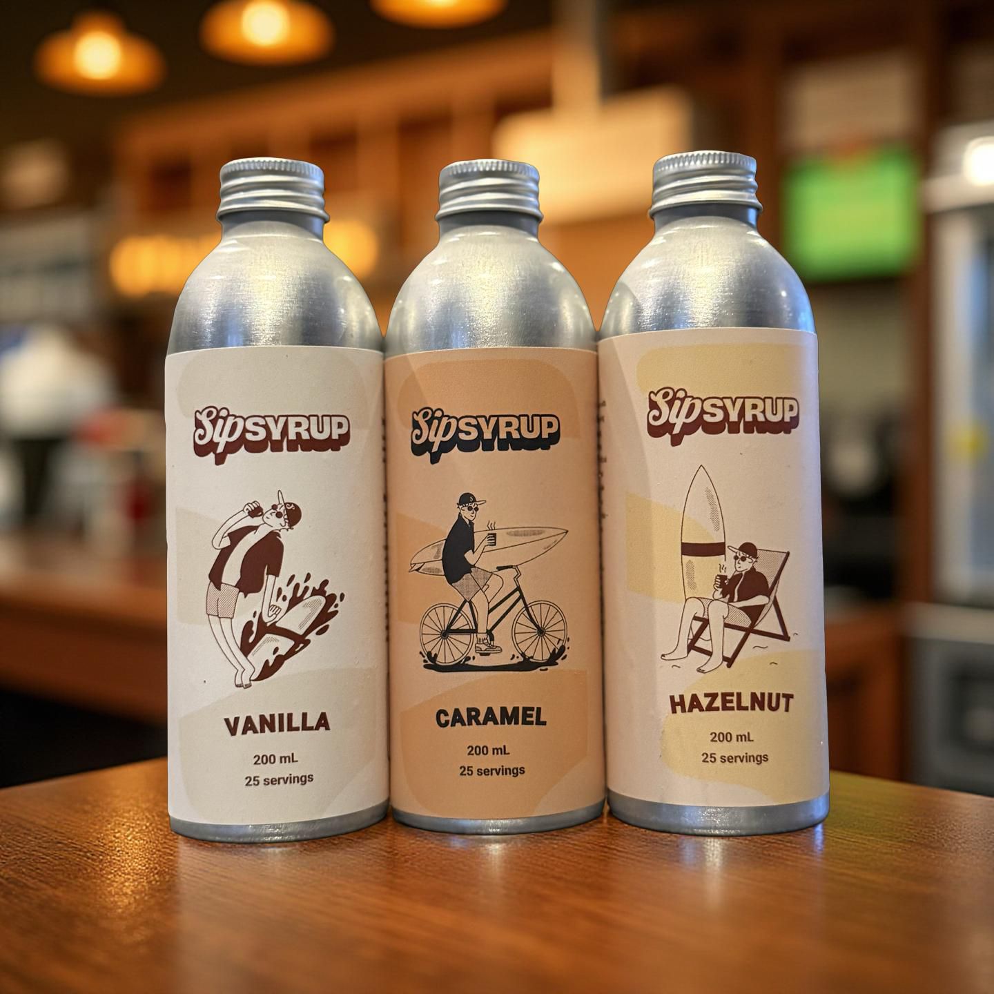 Sip Syrups - Multipack 200ml Bottles