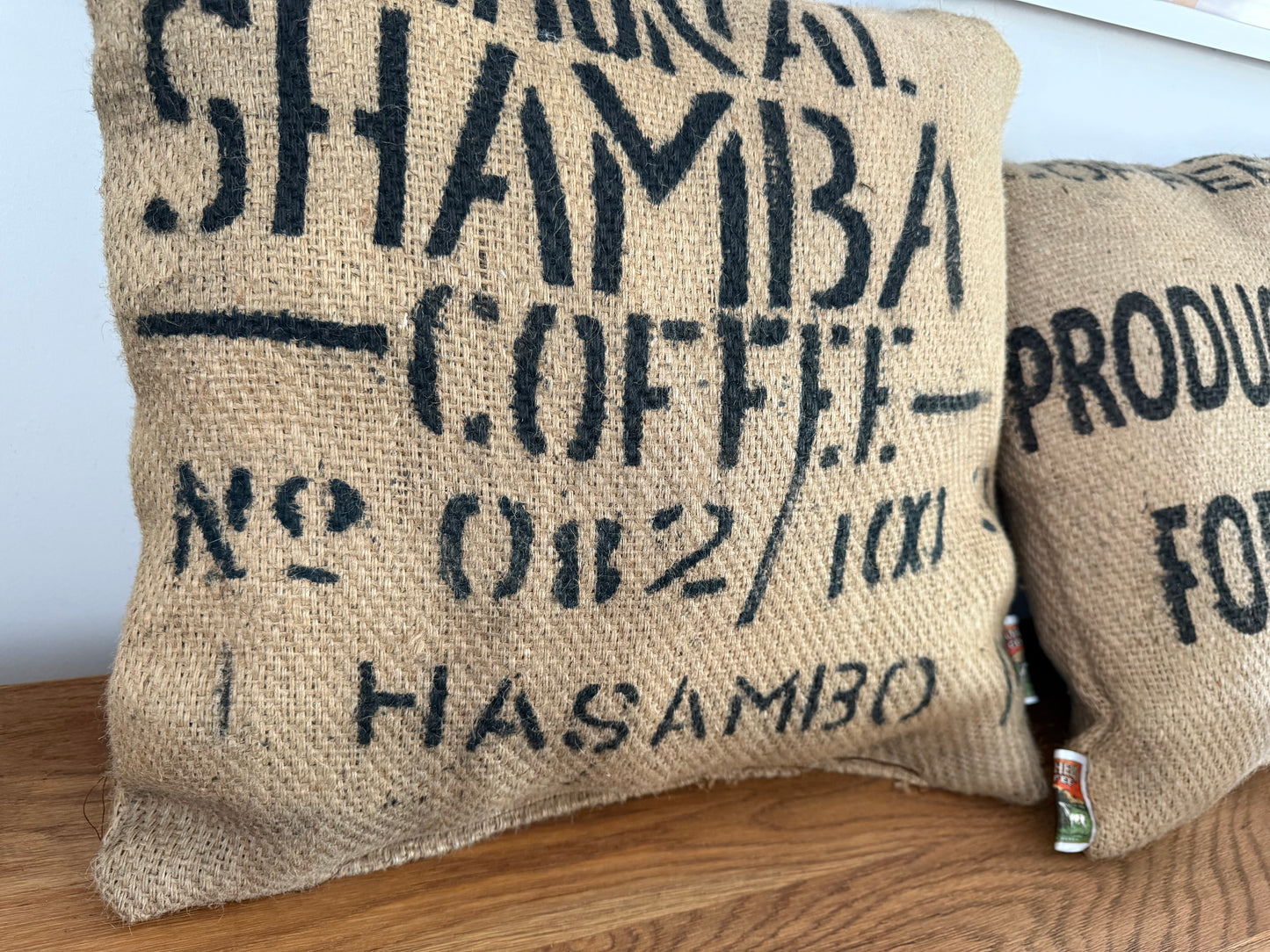 Coffee Sack Scatter Cushion