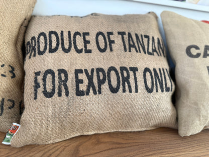 Coffee Sack Scatter Cushion