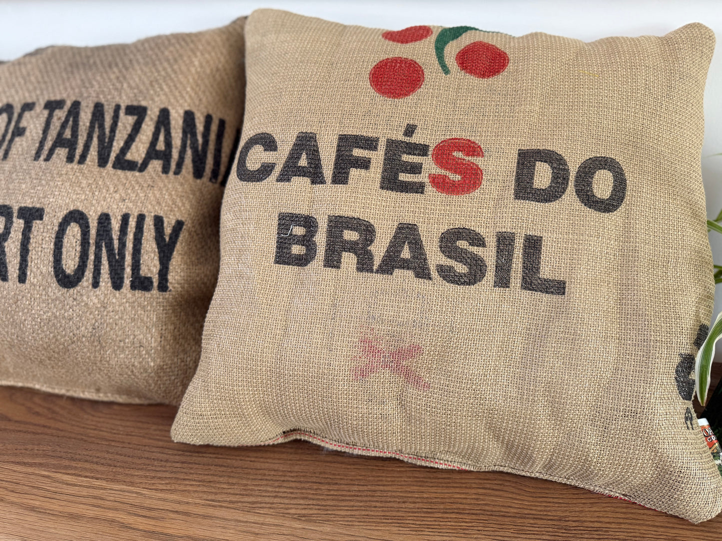 Coffee Sack Scatter Cushion