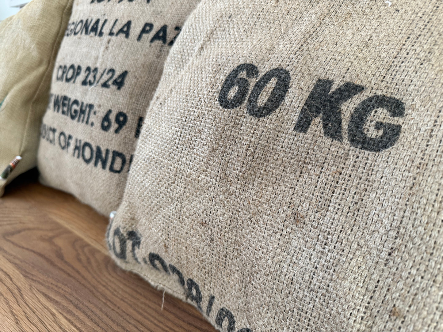 Coffee Sack Scatter Cushion