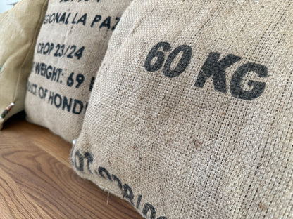 Coffee Sack Scatter Cushion
