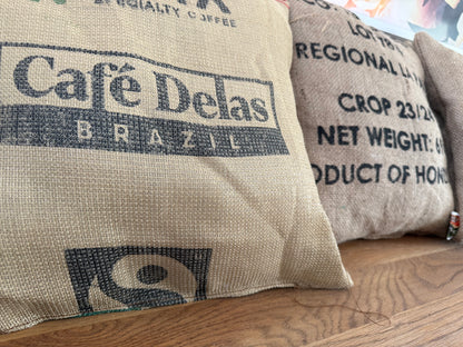 Coffee Sack Scatter Cushion